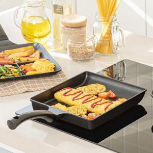 ★홈앤 특가★퀸센스 인덕션 사각후라이팬 에그롤 계란말이팬