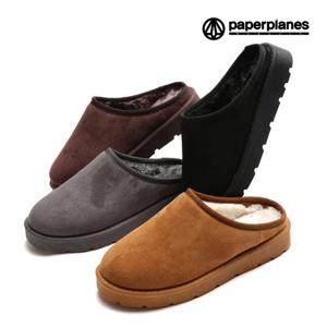 페이퍼플레인 남녀공용 겨울신발 털슬리퍼 털실내화 슬리퍼 털신 방한화 PP1544