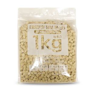 테비토퍼 테비트릿 점보 몬스터 1kg 닭가슴살과 캣그라스 동결건조