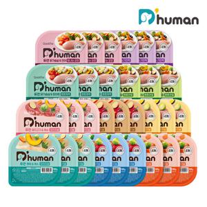 [듀먼] 자연화식 100g 10종 30팩 혼합 한달세트