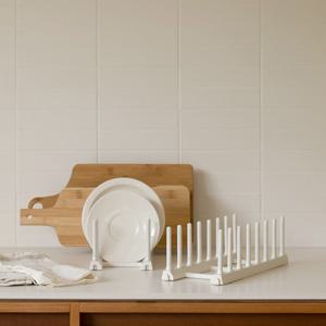 넓이 조절 가능한 접시꽂이/냄비꽂이 2p