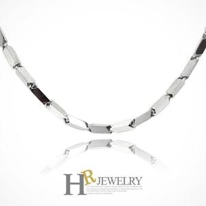 [호림쥬얼리]실버92.5/Silver/은목걸이/멋스러운(HR)실버 네모스틱 목걸이(40365-50cm)