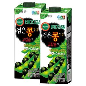 베지밀 검은콩 고칼슘 두유 950ml 12팩