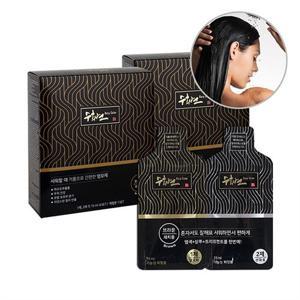 수화연 이지칼라 7분동안 새치 염색약 13개월- 무료체험분 포함/ 염모제 머리염색 새치커버 셀프염색