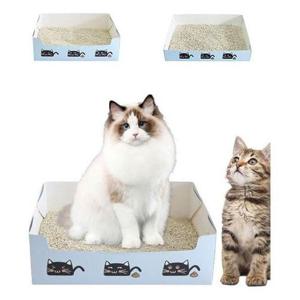 키밍 일회용 고양이 화장실 세트 접이식 외출 배변판 WF3774B