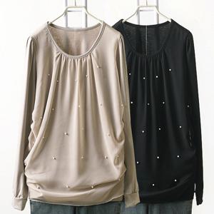 MN 슈가블라우스(w072H109) 여성 빅사이즈