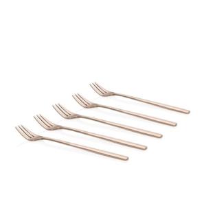 광명유기 방짜유기 과일포크 5인