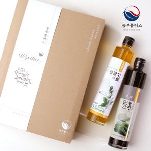 [농부플러스] 들기름 만능간장 2병선물세트