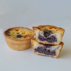 [달덩이 타르트] 과즙팡팡 블루베리크림치즈 달덩이 타르트 (75gx4개입)