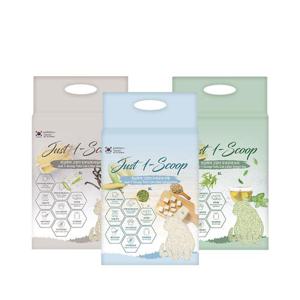 한삽뚝딱 고양이 두부모래 8L x 6개 (무향/바닐라/녹차)