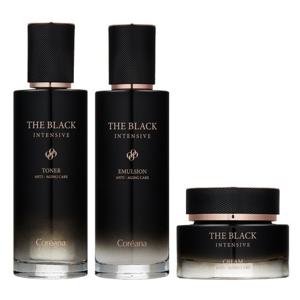 [최신상] 코리아나 럭셔리 라인 더 블랙 인텐시브 풀기초세트 (총 3종)
