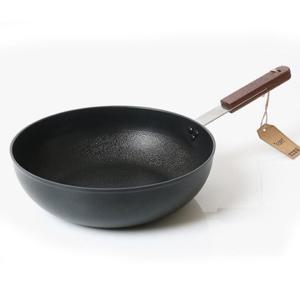 키친아트 우드손잡이 IH 인덕션 포르트 궁중팬 26cm