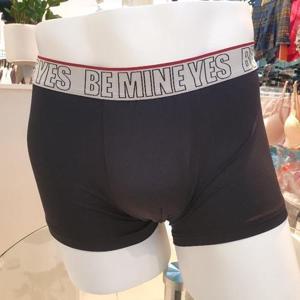 예스 DP02 깔끔 블랙 남성 드로즈 팬티 110 남자 편한 속옷 사각 스판 밴드