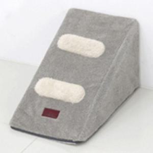 애견삼각계단 강아지 슬라이드 계단 삼각투텝 그레이 1P 스텝 관절