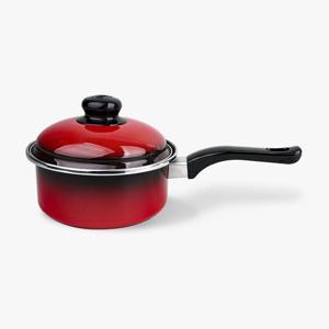 ELO 쿡포트 빨간 법랑냄비 16cm 편수