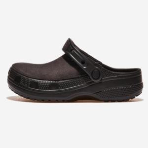 갤러리아_[CROCS](공용)클래식 크래프티드 벨벳 클로그/CRS211931_BLACK