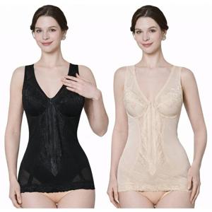 [시스넬라]메이퀸 지퍼쉐이퍼 2종세트 보정속옷 올인원속옷 바디쉐이퍼 코르셋