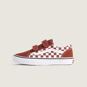 갤러리아_[아동] 키즈 올드스쿨 벨크로 컬러 띠어리 체커보드 브라운 VN0