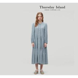 [써스데이아일랜드][Thursday Island] 롱 티어드 원피스(T232MOP301W)