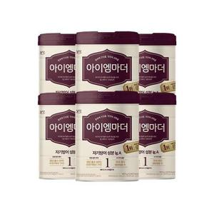 아이엠마더 1단계 800gx6캔 (태어나서 6개월까지)