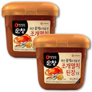 [코스트코] 청정원 순창 조개 멸치 된장 양념 1800g(900g x 2개) 찌개