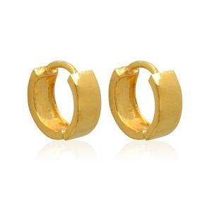 [골드모아] 순금 링귀걸이 3.75g [심플일자]