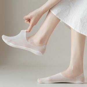 [냉감소재+고탄력논슬립][살림의기술]시원한 고탄력 논슬립 데일리 쿨 덧신 10켤레 (낱개 20매)