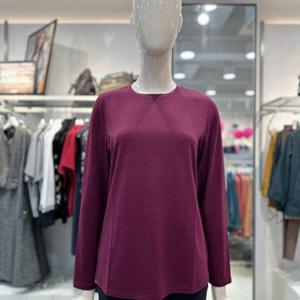 [크로커다일레이디]기본 무지 이너용 스판 티셔츠 CLDWUW901_DG