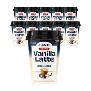 갤러리아_빙그레 오늘의 커피 바닐라라떼 250ml 10개입