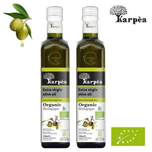 가르페아 유기농 엑스트라버진 냉압착 올리브유 500ml  2병 그리스산 ga