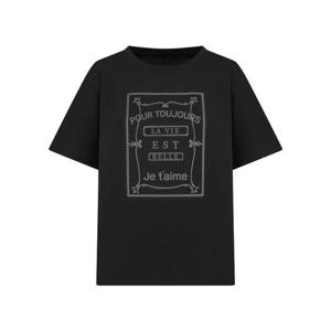 [샤트렌]샤트렌 레터링 박스 프린트 라운드넥 티셔츠_HCEMTS801