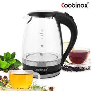 쿠비녹스 1.5L 유리 무선주전자 CX-1720KG