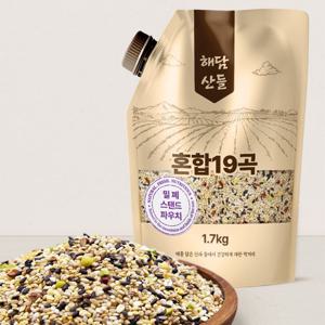국산 혼합19곡 1.7kg l 밀폐 스탠트 파우치 포장 l 혼합곡 잡곡