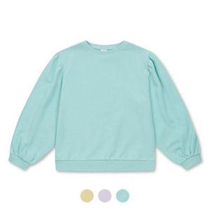 [탑텐키즈][탑텐키즈] 여아 테리 퍼프 소매 맨투맨_MKC1TR2103