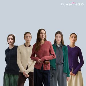 [방송에서만 이가격][후라밍고] 아르코 케이블 니트자켓 3종 + 스카프 1종 (총 4종)