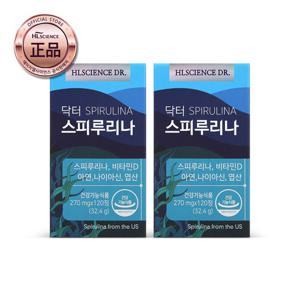 닥터 스피루리나 2개월 (120정 x 2병)