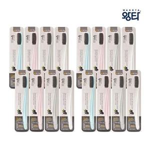 [왕타칫솔]블랙칫솔 16개