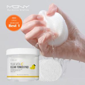 맥퀸뉴욕 유자 비타C 토너패드 100매 대용량 에센스 앰플패드