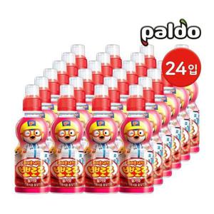 갤러리아_팔도 뽀로로 음료수 딸기맛 235ml 24입
