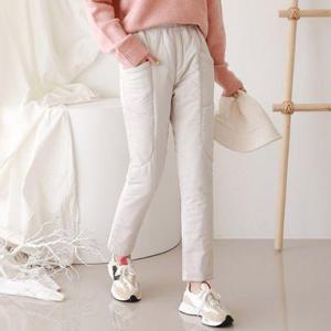 방한 여성 패딩 바지 솜 여자 겨울 팬츠 등산 af