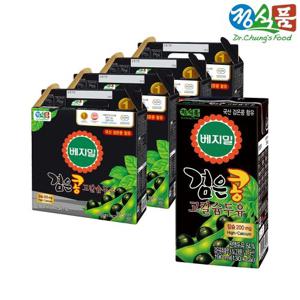 [정식품] 베지밀 검은콩 두유 고칼슘 190ml × 64팩