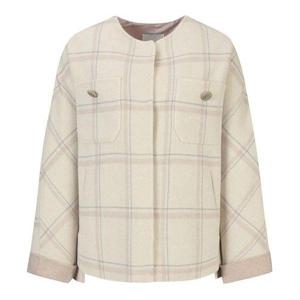 갤러리아_[24F/W] 울혼방 격자패턴 언발 핸드메이드코트 (BJHRX2642)BJH2642