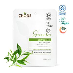 CHOBS(찹스) 유기농 녹차 마스크팩 25ml
