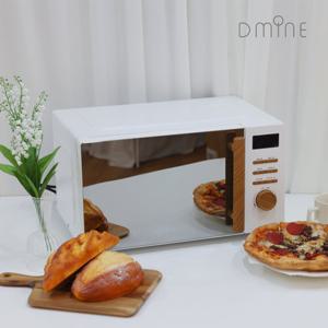 디마인 우드핸들 20L 모던 레트로 전자레인지 MW20WDDW