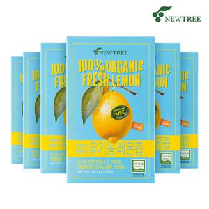 [뉴트리] 유기농 100% NFC 착즙 레몬즙 6 박스(84포)