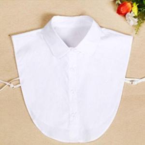 [에이치플러스몰]셔츠 페이크 카라 1 카라 화이트 이너 여성용 넥