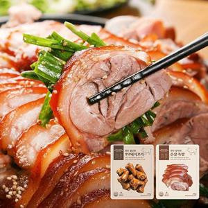 [한국민속촌] 앞다리 순살 족발 150g x 4팩 + 양념 돼지꼬리 230g x 2팩