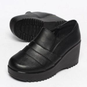 통굽슈즈 웨지힐 중년신발 캐주얼슈즈 키높이 WA8F8D5