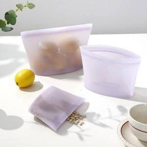 카밀리아 실리콘 지퍼백 1L 냉동보관 전자레인지