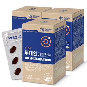 [대상웰라이프] 루테인지아잔틴 (500mgx30캡슐), 3박스